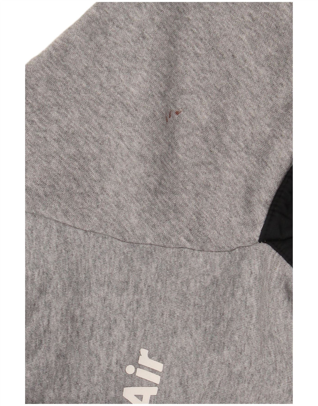 Nike Sweat-shirt pour homme Petit Gris Colorblock Polyester