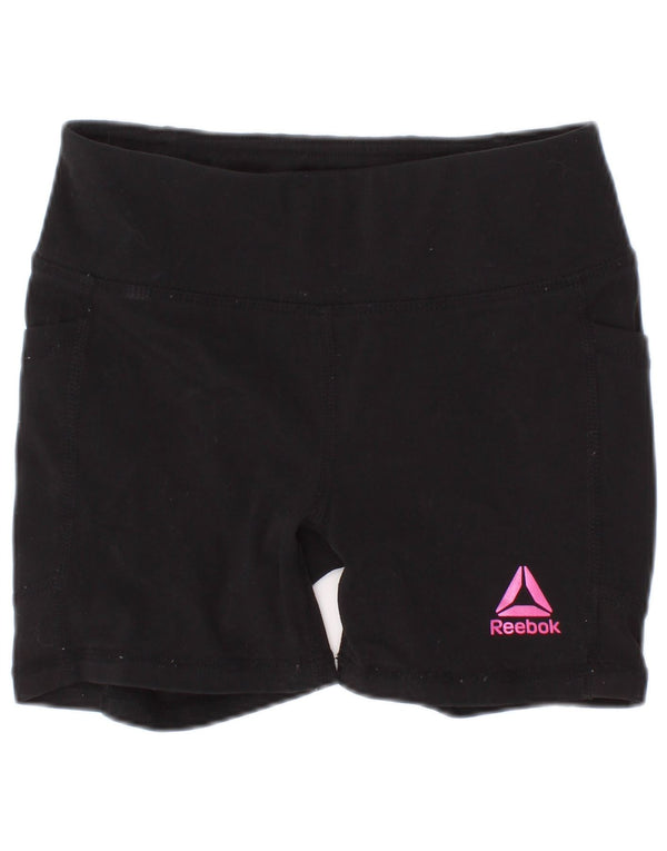 Reebok Short de sport fille 4-5 ans XS Noir Polyester
