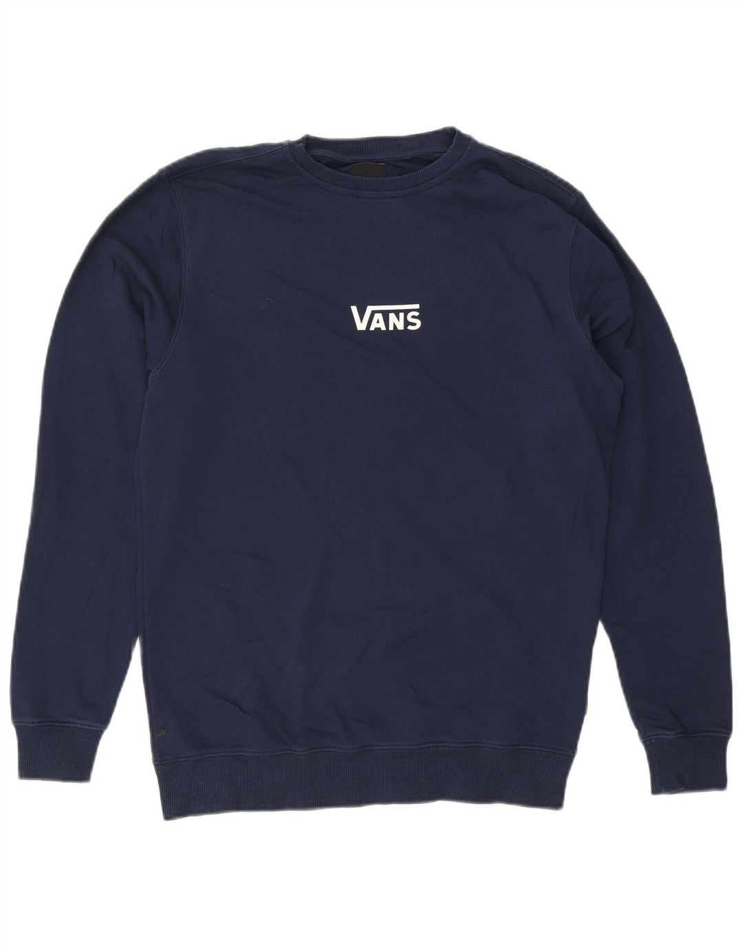 Vans Sweat-shirt pour homme en coton bleu marine Small