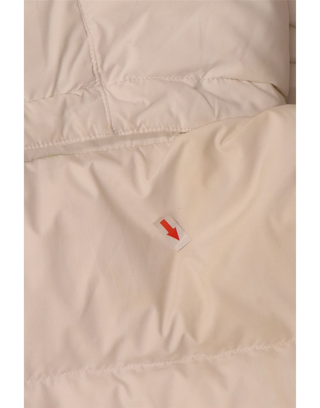Tommy Hilfiger Veste matelassée graphique pour homme UK 40 Large Blanc Colorblock