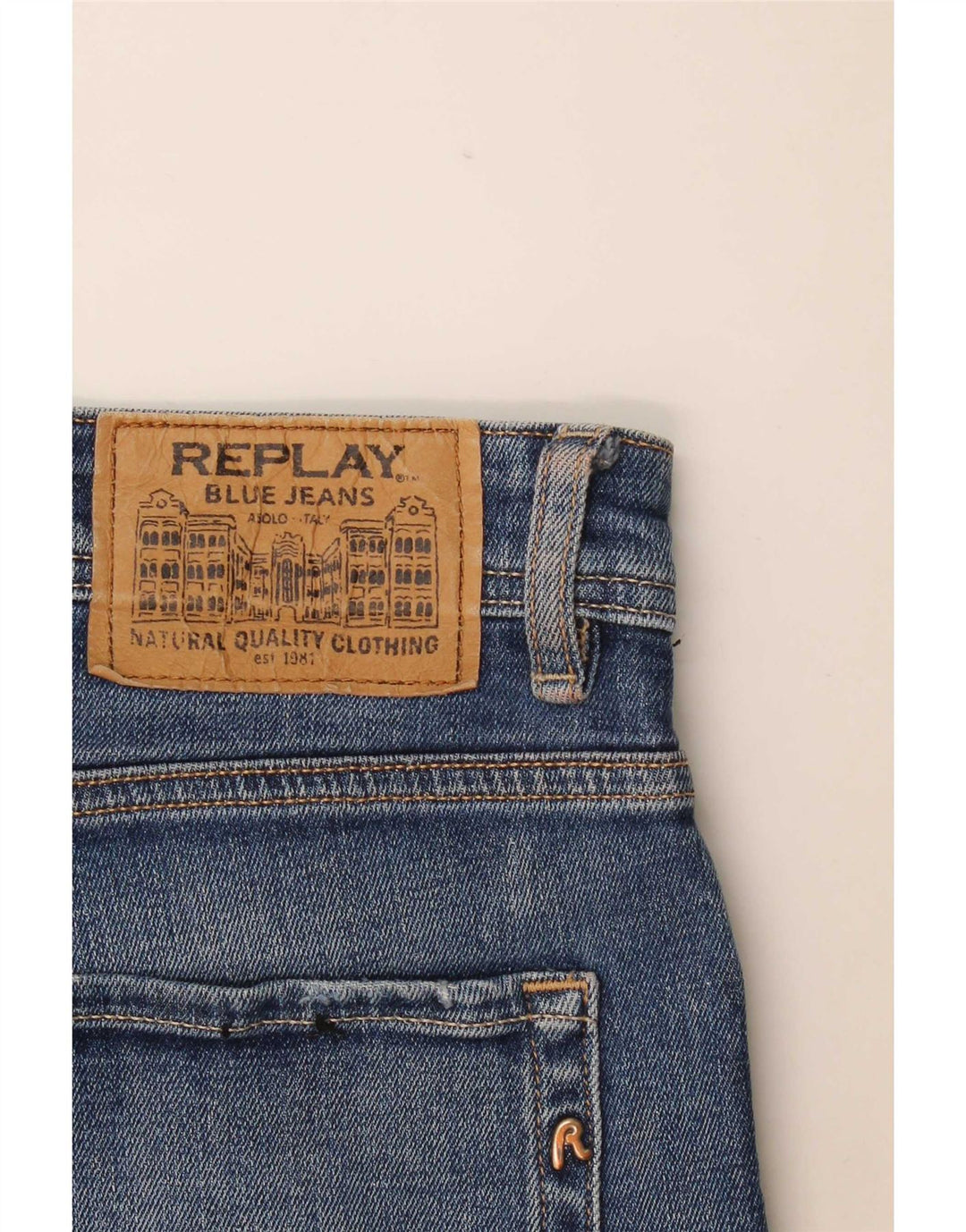 Replay Jean Droit Rocco W36 L30 Homme Bleu