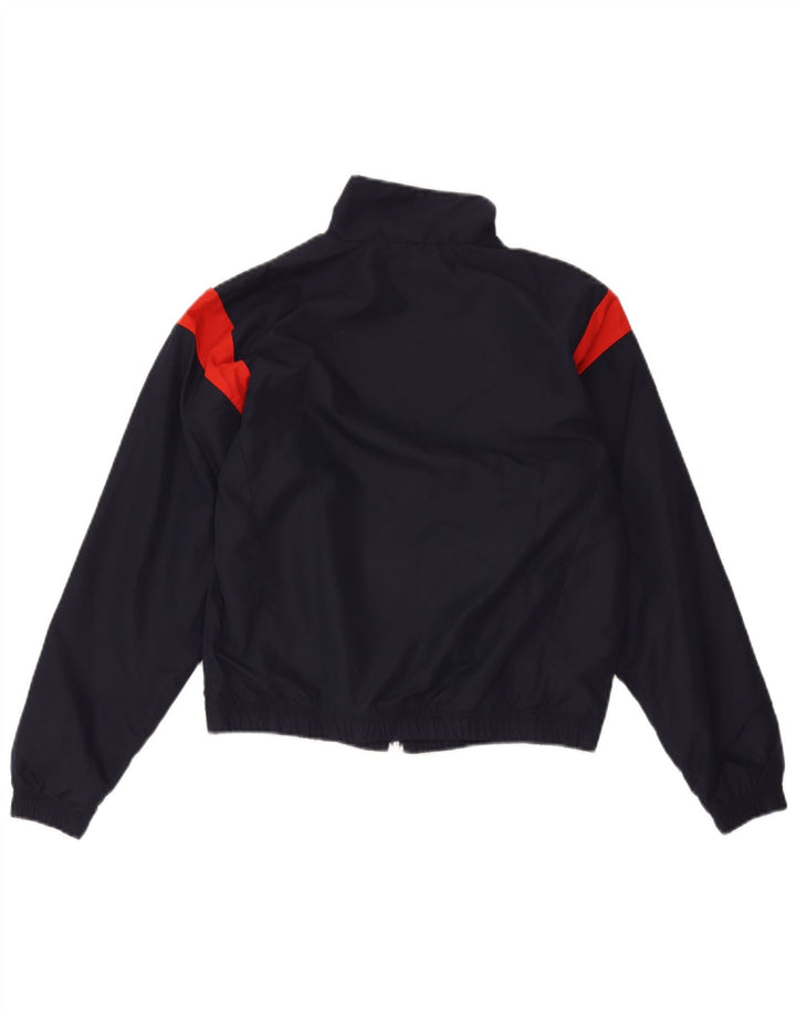 Fila Veste de survêtement pour femme UK 10 Small Bleu marine Colourblock