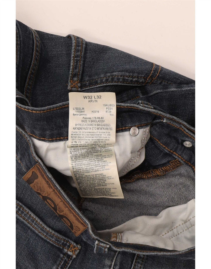 Lee Jean Slim Arvin W32 L32 Homme Bleu Marine Coton