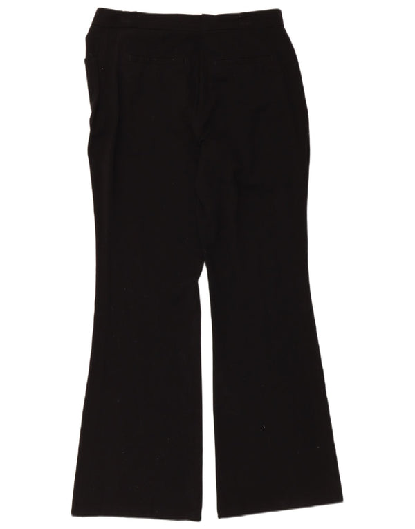 Marks & Spencer Pantalon de costume évasé pour femme UK 14 Large W30 L30 Noir