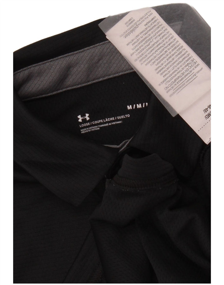 Under Armour Polo Homme Noir Moyen Polyester