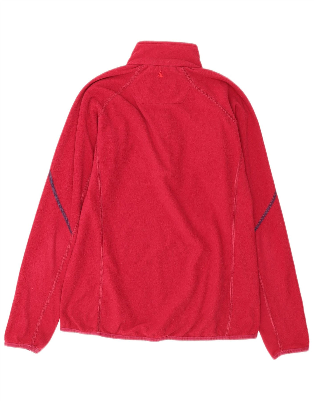 Musto Pull polaire à col zippé pour femme UK 12 Rose moyen Polyester