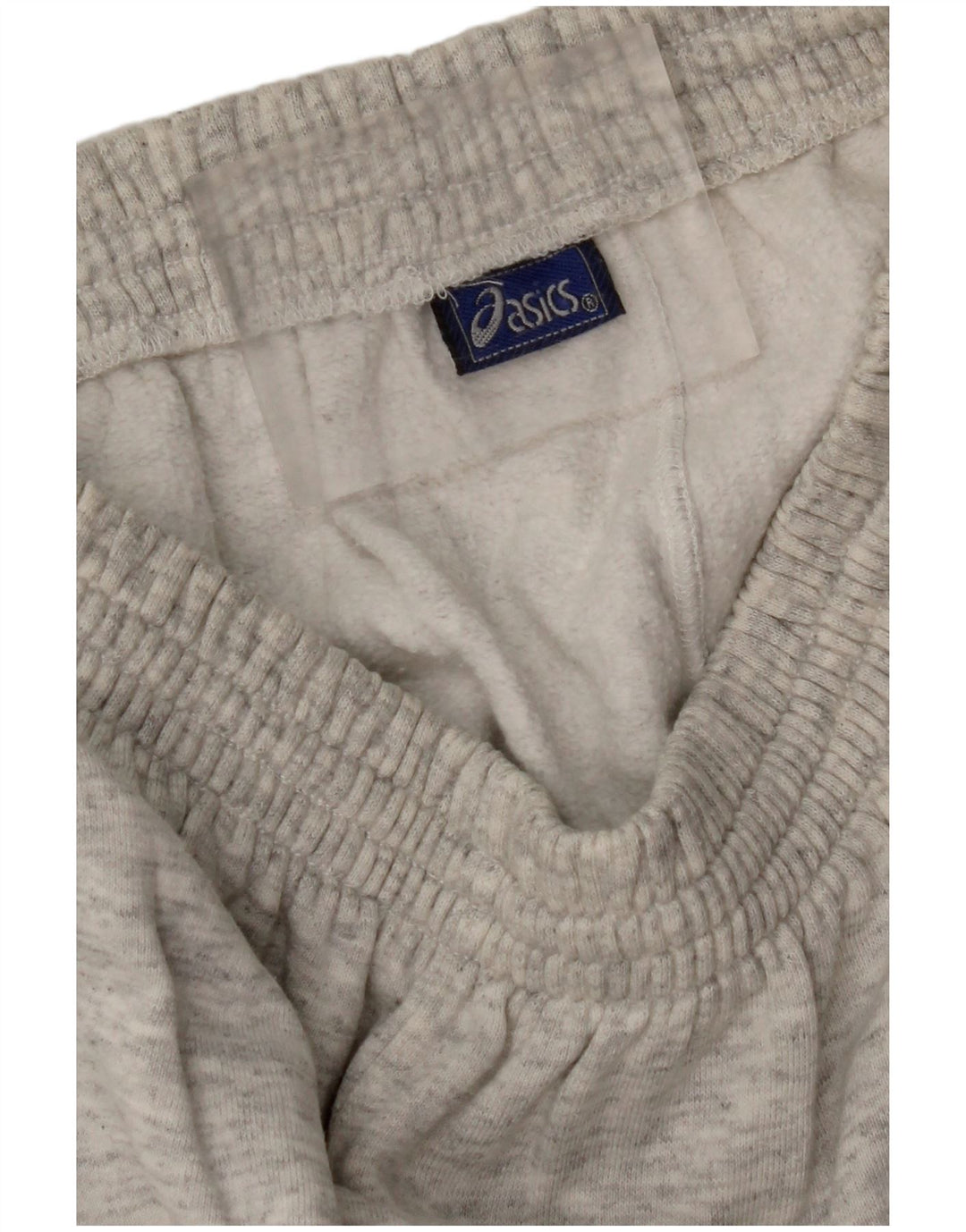 ASICS Pantalon de survêtement pour femme UK 12 Coton moucheté gris moyen