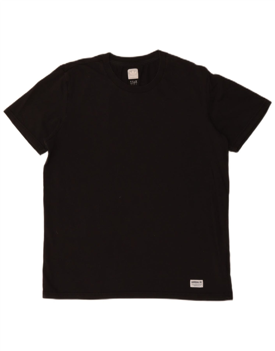 ADIDAS T-Shirt Homme Haut Large Noir Coton