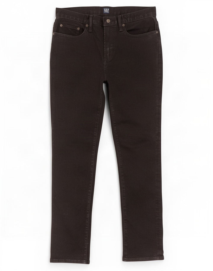 Gap Jean Slim Homme W30 L30 Noir Coton
