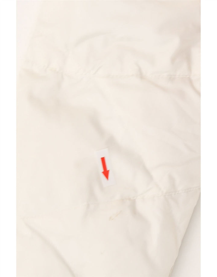 Guess Veste matelassée surdimensionnée pour femme UK 6 XS Blanc Polyester