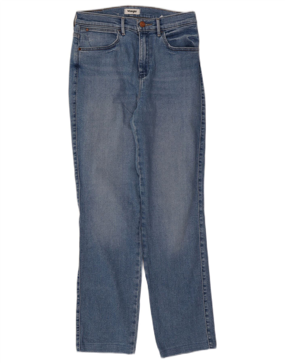 Wrangler Jean droit femme W28 L28 bleu coton
