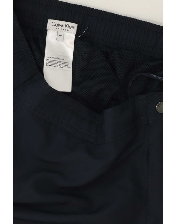 Calvin Klein Short de bain homme petit bleu marine polyester