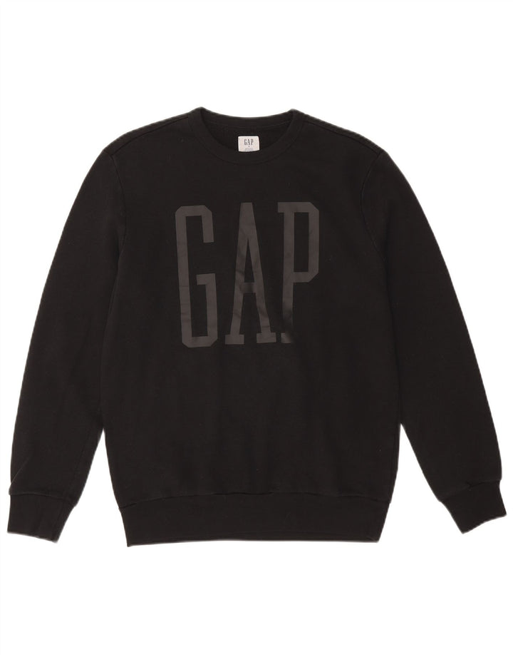 GAP Sweat-shirt graphique pour hommes, petit coton noir