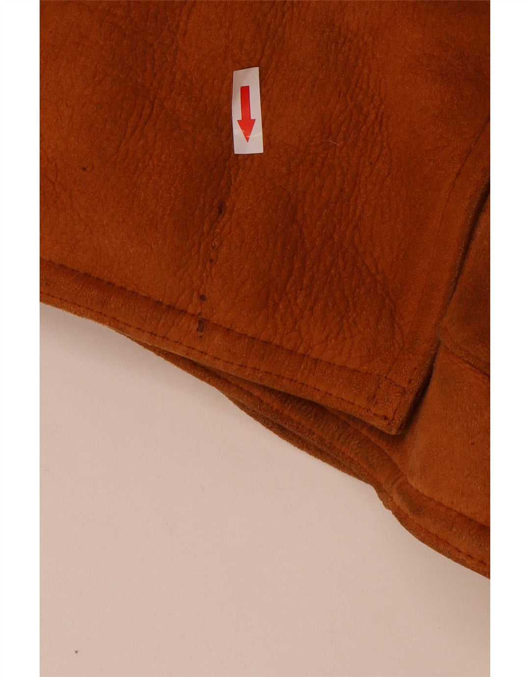 vintage Femmes Oversize Shearling Overcoat UK 16 Grand Beige