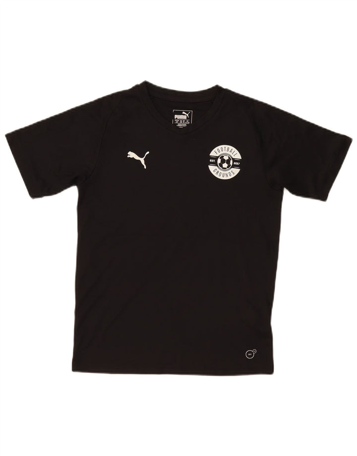 Puma T-Shirt Graphique Garçon 11-12 ans Noir Polyester