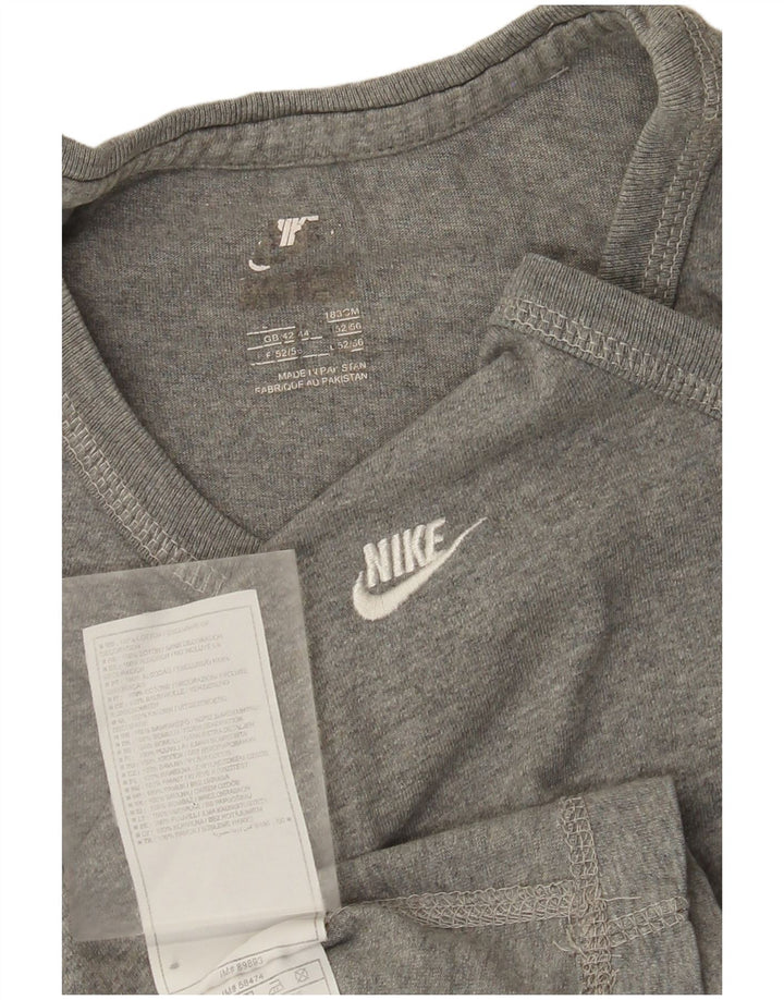 Nike Hommes Débardeur UK 42/44 Grand Gris Coton