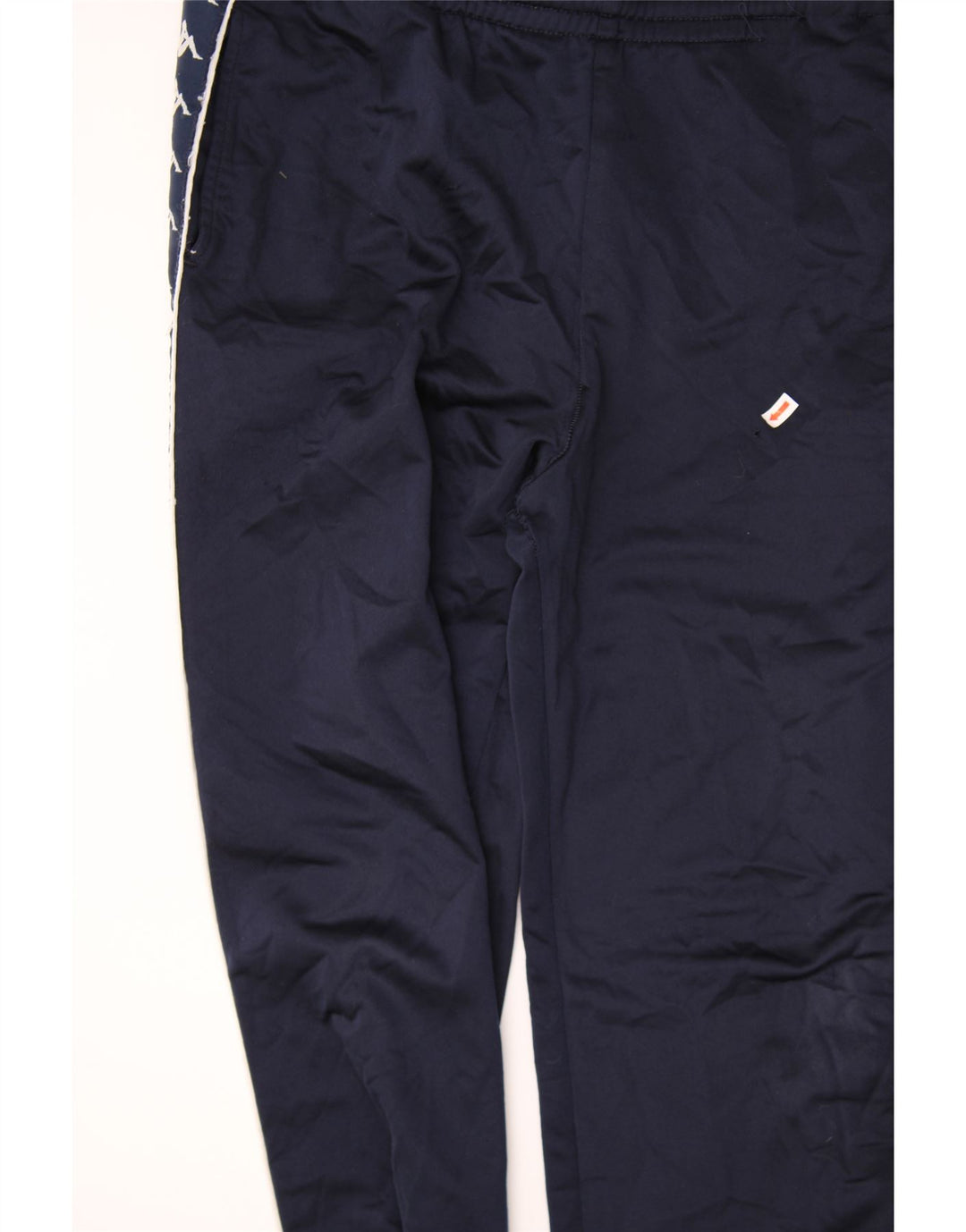 KAPPA Mens Graphic Tracksuit Trousers Medium Navy Blue Vintage Kappa and Second-Hand Kappa from Messina Hembry 