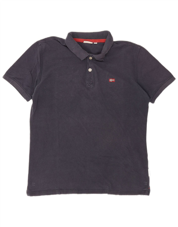 Napapijri Polo Homme Grand Bleu Marine