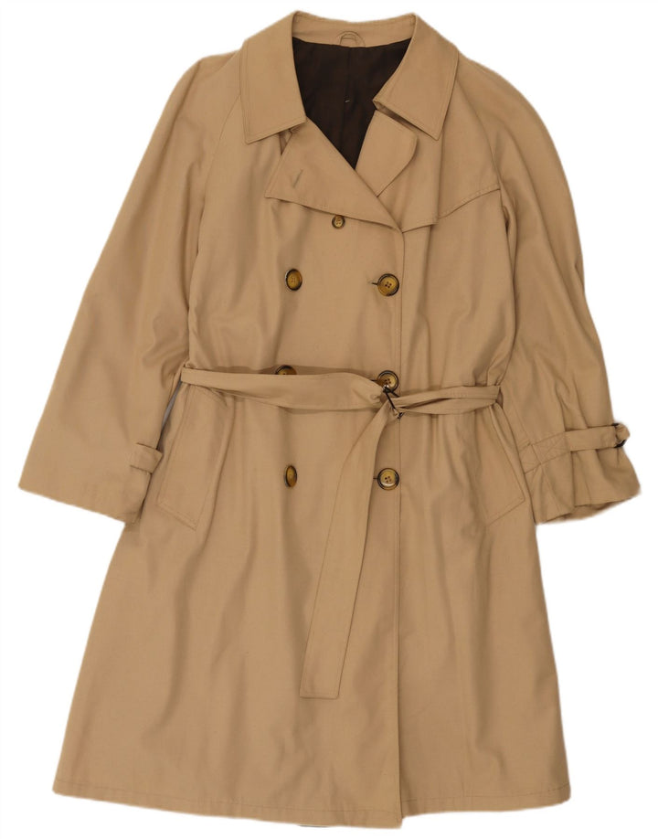 Trench Femme Vintage IT 44 Beige Moyen
