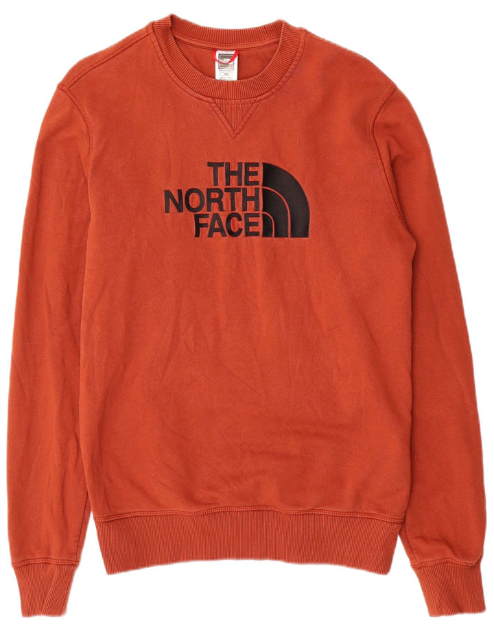 THE NORTH FACE Sweat-Shirt Graphique Homme Orange Moyen