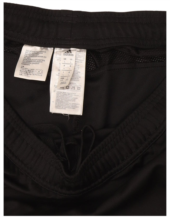 Adidas Pantalon de survêtement pour homme Large Noir Polyester