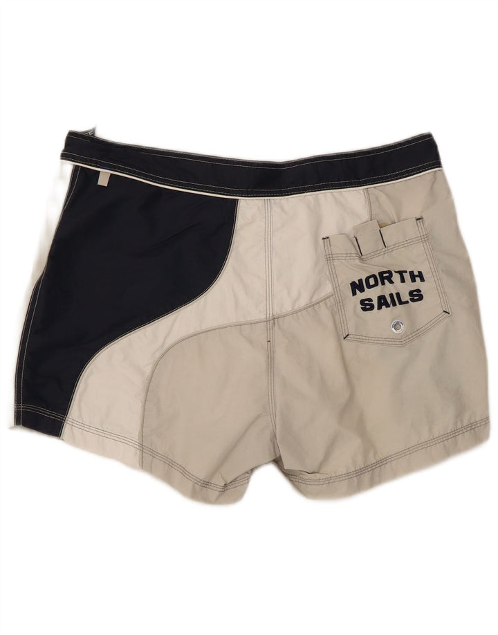 North Sails Short de Bain Graphique Homme Multicolore Colorblock Moyen