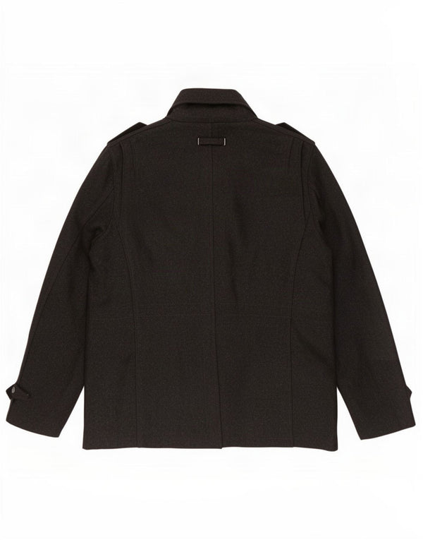 Via Cortesa Veste utilitaire pour homme UK 42 XL Laine grise