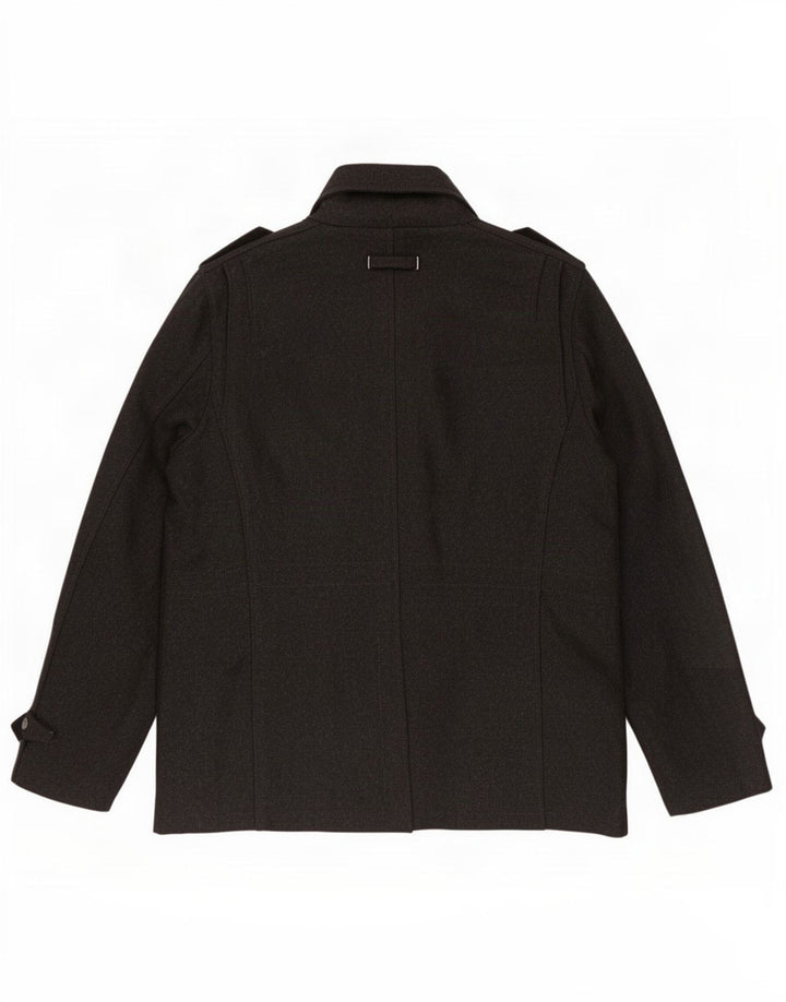 Via Cortesa Veste utilitaire pour homme UK 42 XL Laine grise