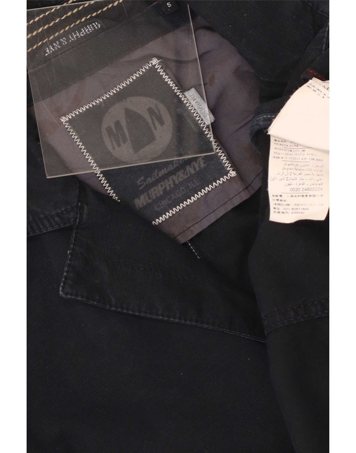 Murphy & Nye Veste blazer à 3 boutons pour homme UK 36 Small Bleu marine en coton