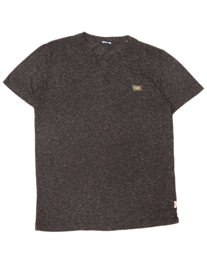 Jack & Jones T-Shirt Homme Gris Moucheté Polyamide