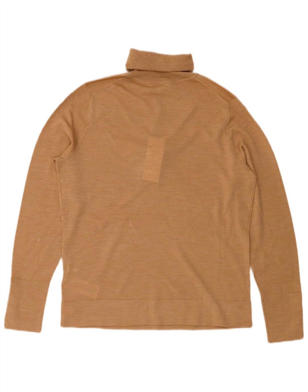 Hobbs Pull col roulé pour femme UK 14 Laine mérinos Marron moyen