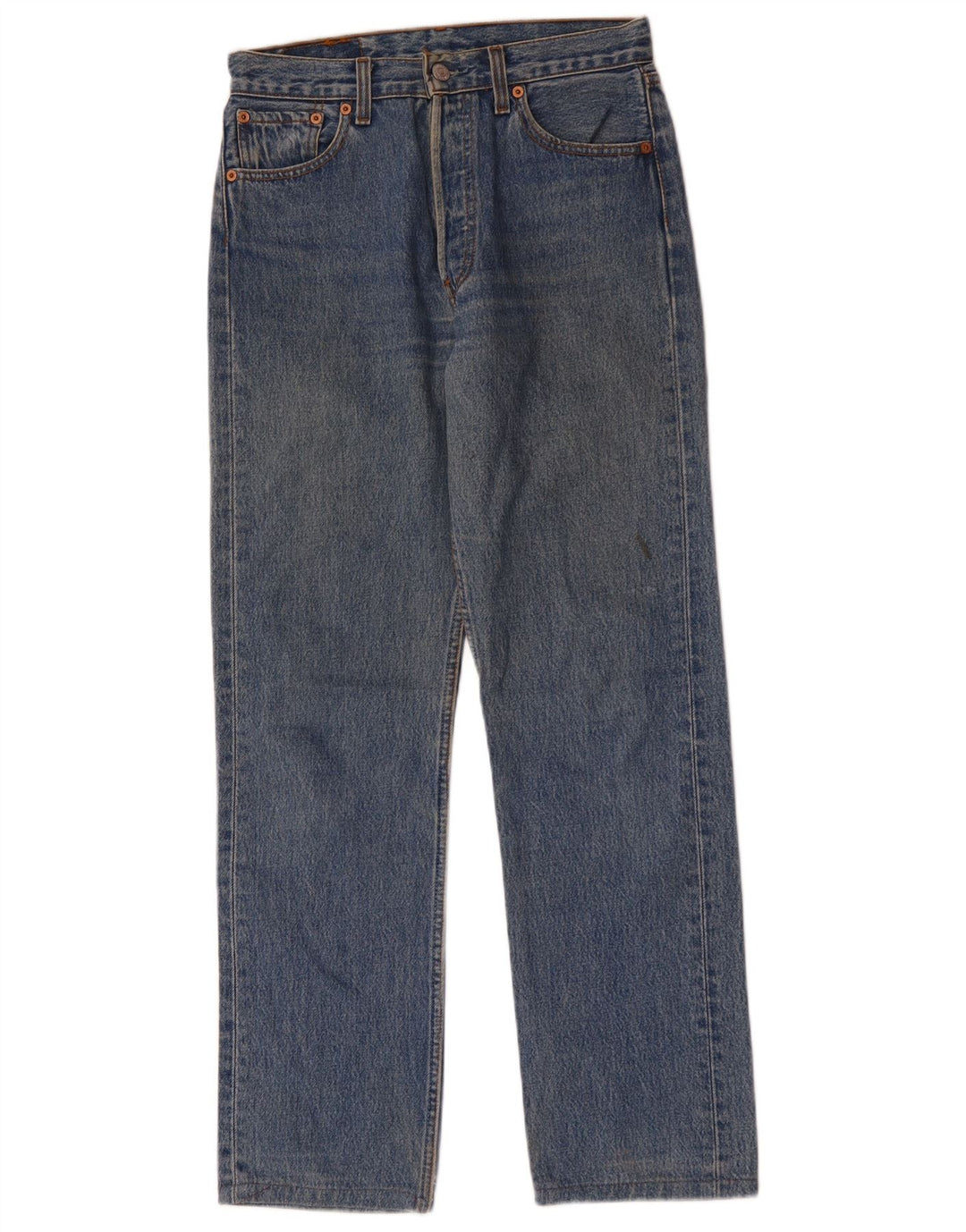LEVI'S Jean Droit 501 Homme W29 L30 Bleu Coton