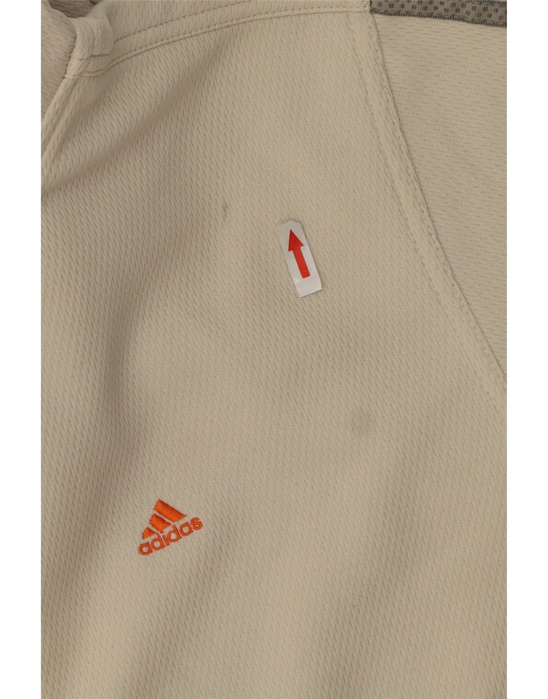 Adidas Pull à capuche zippé pour homme en polyester blanc moyen