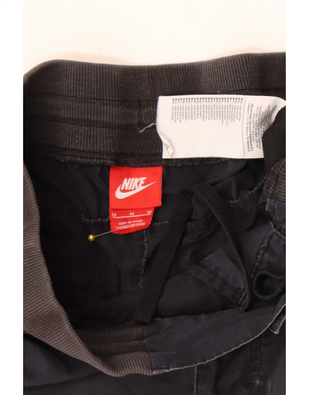 Nike Short Cargo Homme Medium W32 Bleu Marine Coton