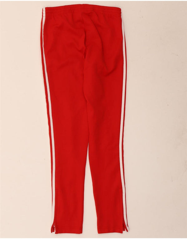 Adidas Pantalon de survêtement pour femme UK 8 Small Rouge Polyester