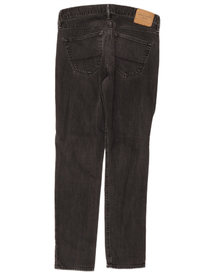 ABERCROMBIE & FITCH Jean slim homme W30 L32 gris coton