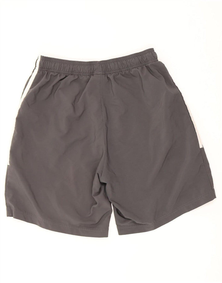 Adidas Short de sport homme gris moyen polyester
