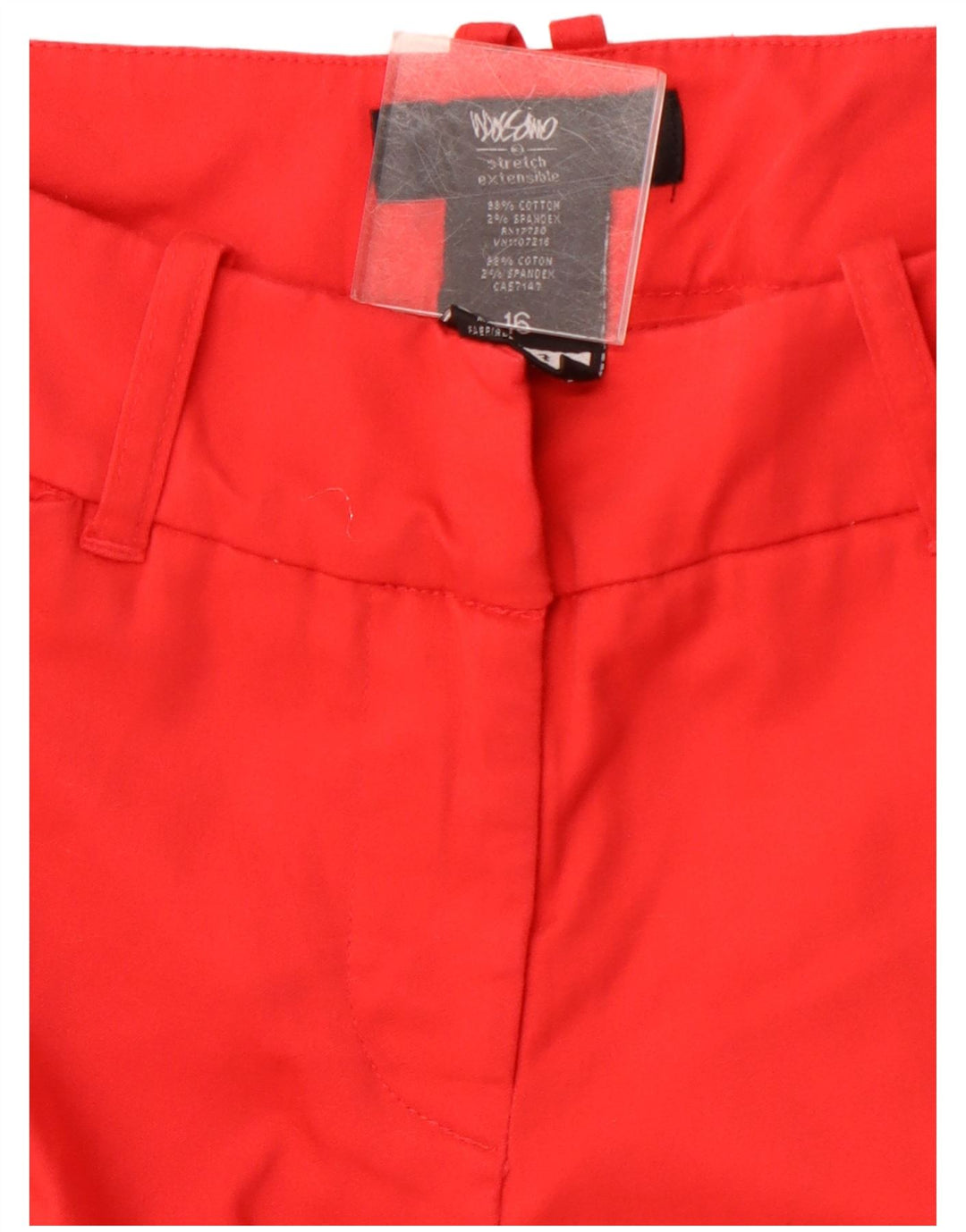MOSSIMO Short décontracté fille 15-16 ans W30 Rouge Coton