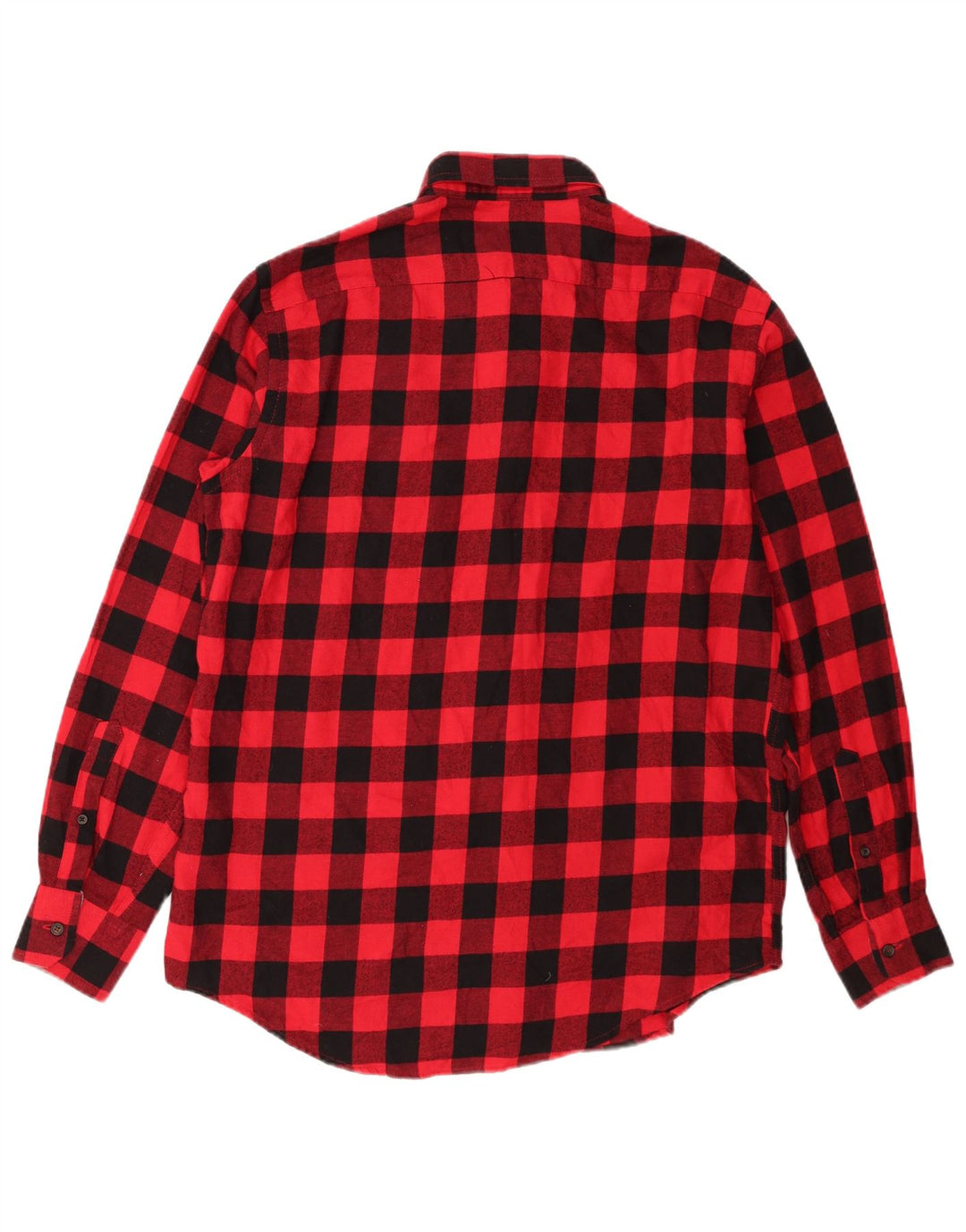 Izod Chemise Flanelle Homme Rouge Moyen Carreaux Coton