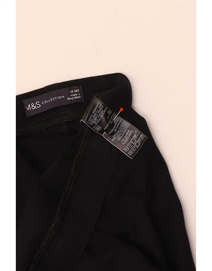 Marks & Spencer Leggings pour femmes UK 14 Large Noir Coton