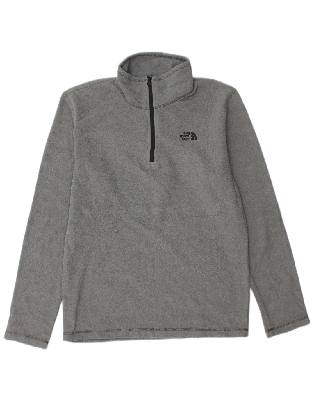 THE NORTH FACE Pull polaire à col zippé pour homme Petit gris Polyester