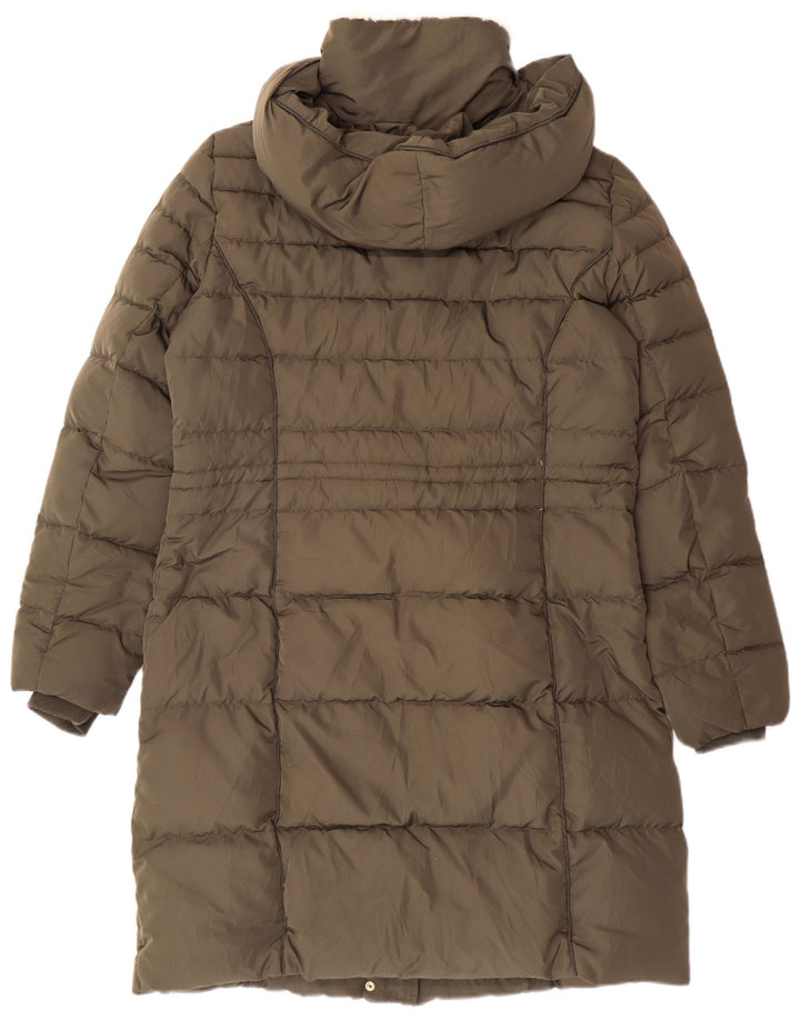 Vero Moda femmes manteau rembourré à capuche grand kaki Polyester hiver