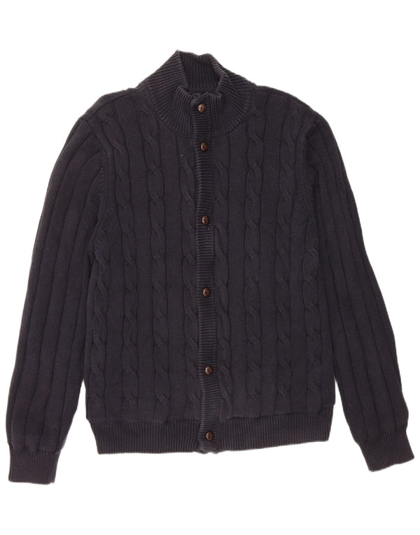 Marks & Spencer Pull cardigan Blue Harbor pour femme UK 14 Bleu marine moyen