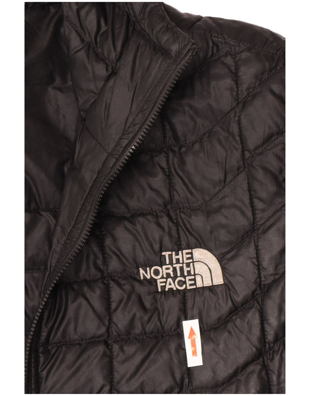 The North Face Veste rembourrée à capuche pour femme UK 14 Medium Black Nylon