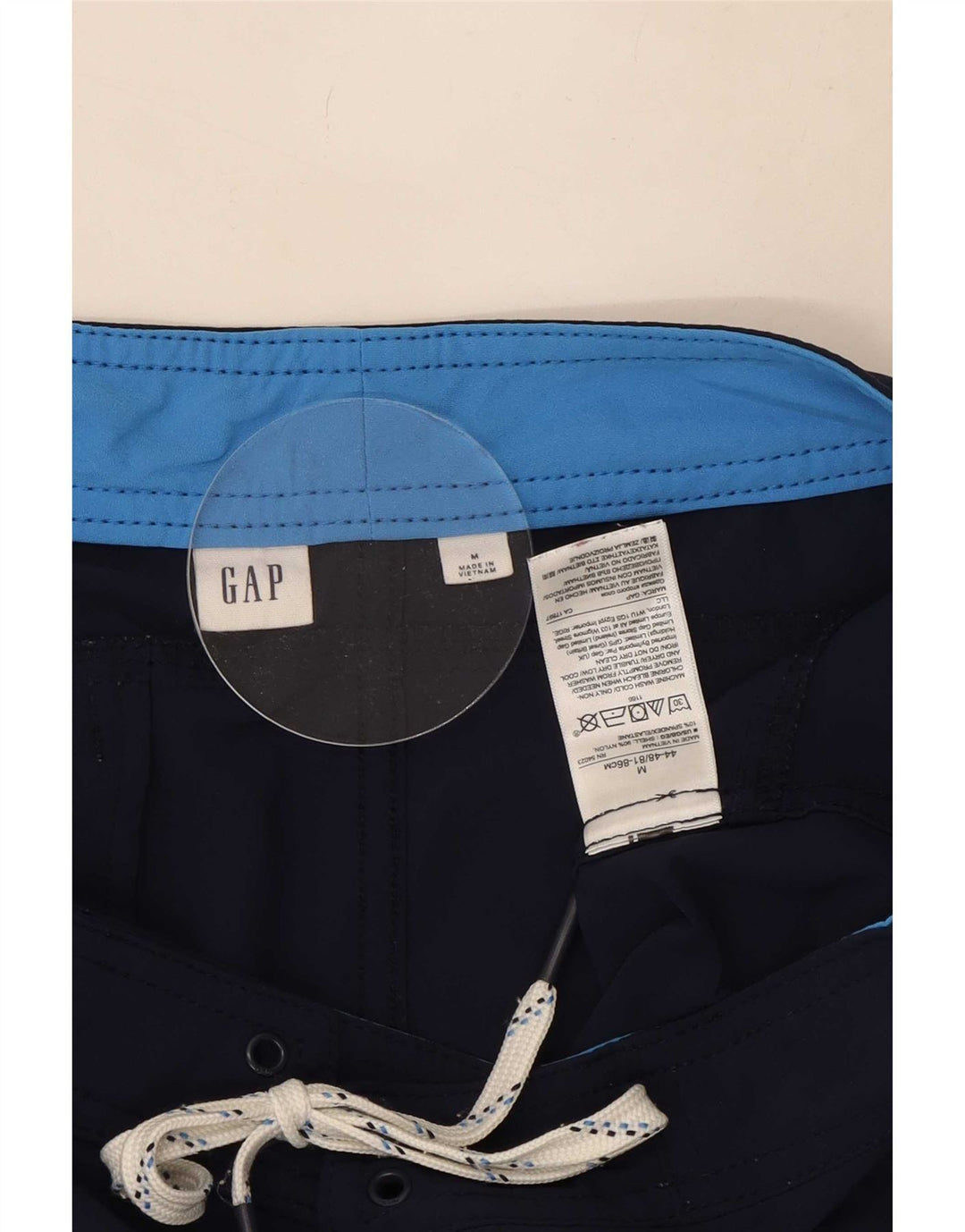 Gap Short de Bain Homme Nylon Bleu Marine Moyen