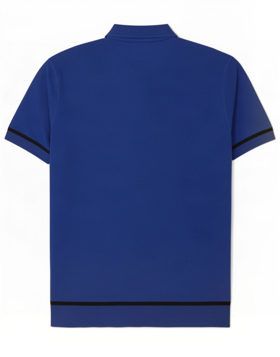 Massimo Dutti Polo Homme Grand Bleu Rayé