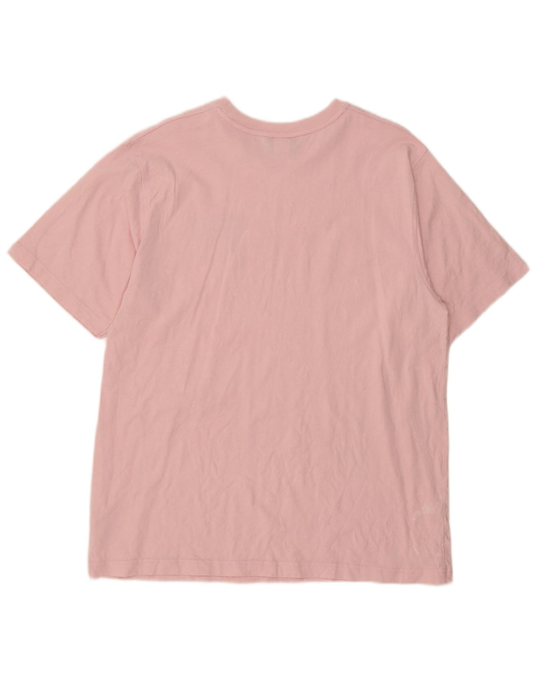REEBOK Mens Graphic T-Shirt Top Medium Pink Cotton