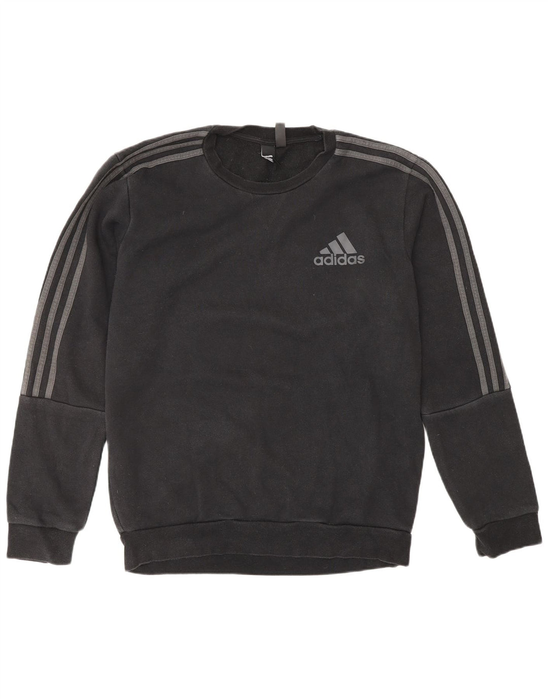 ADIDAS Sweat-shirt pour homme en coton noir moyen