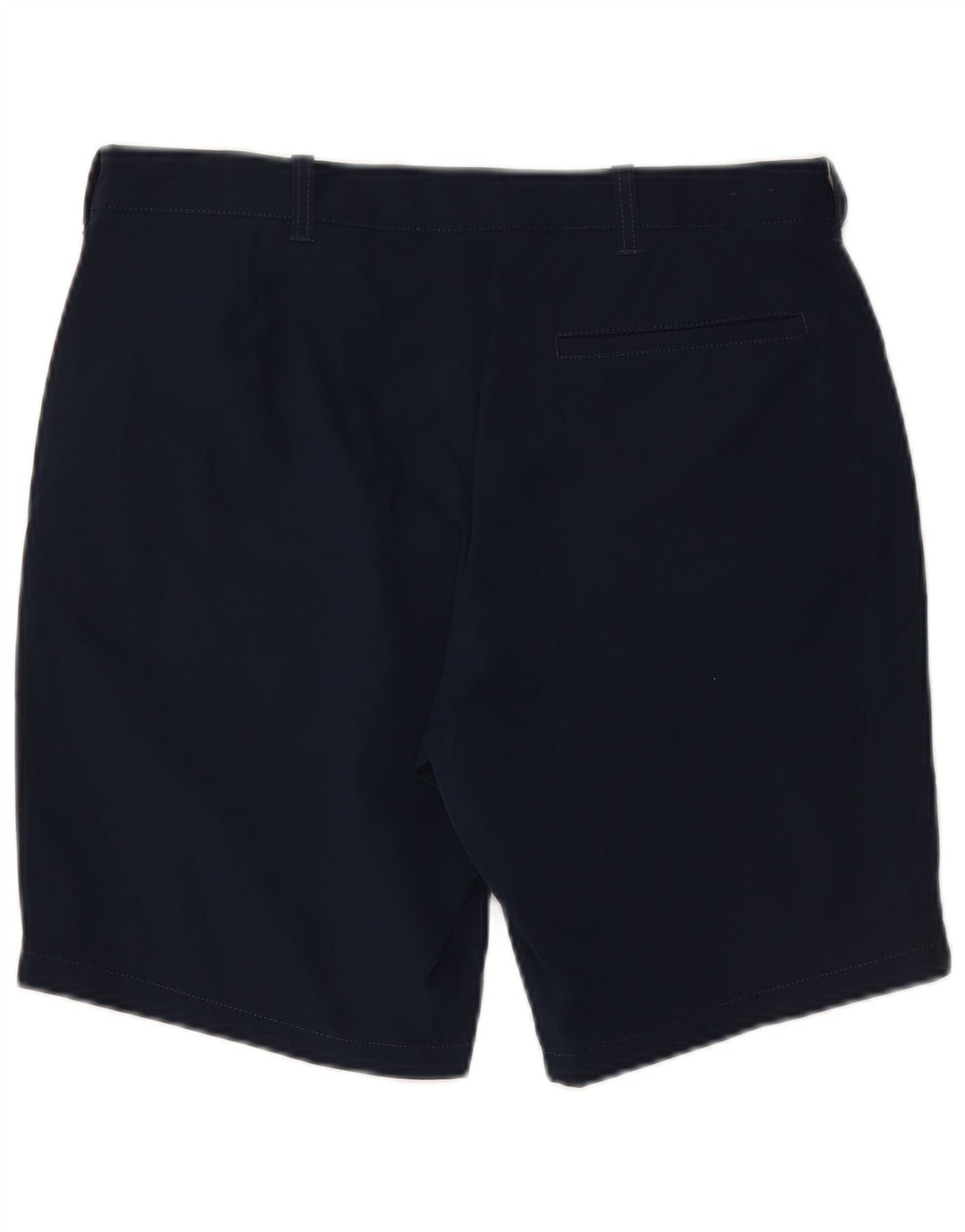J. CREW Short Chino Homme W33 Bleu Marine Moyen Polyester