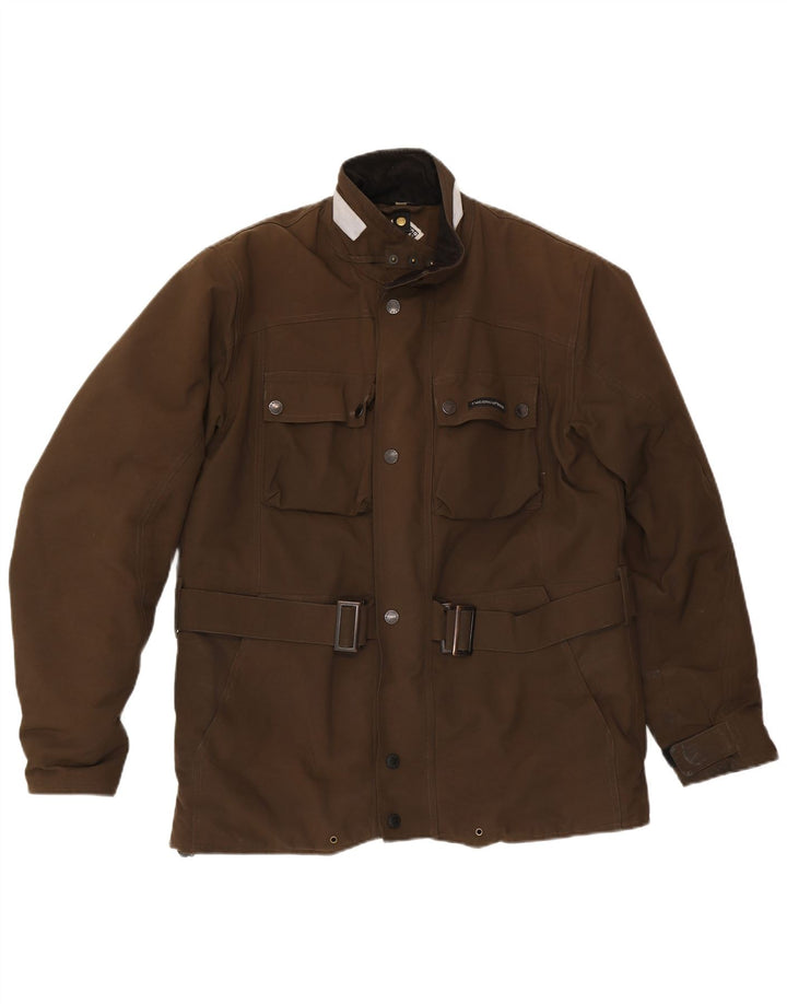 Tucano Urbano Veste utilitaire pour homme UK 40 Large Marron Nylon